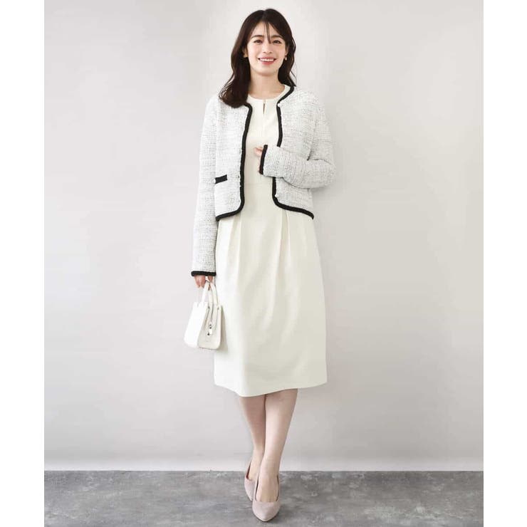 ウエストタックワンピース/洗える/WEB限定サイズあり | OFUON | 詳細画像13 