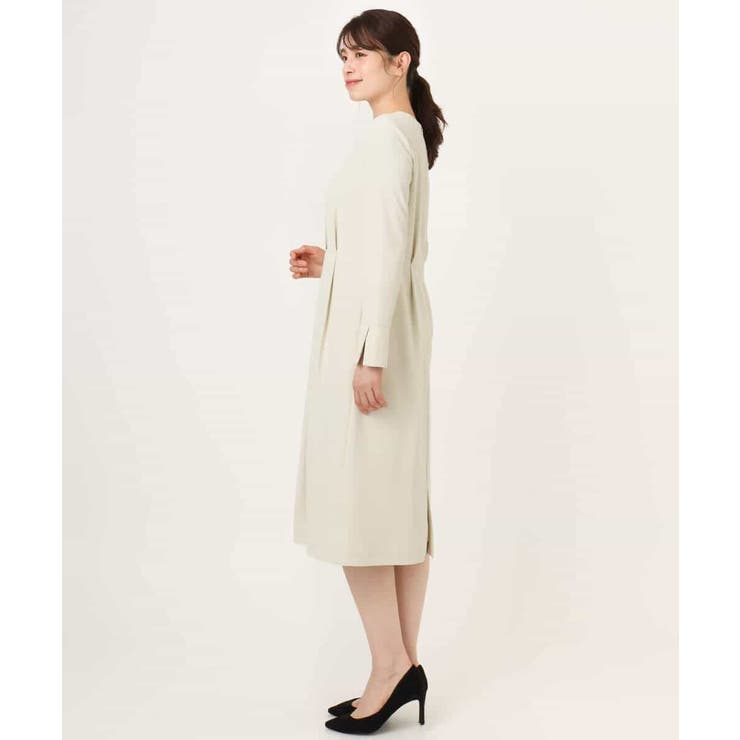 ウエストタックワンピース/洗える/WEB限定サイズあり | OFUON | 詳細画像19 