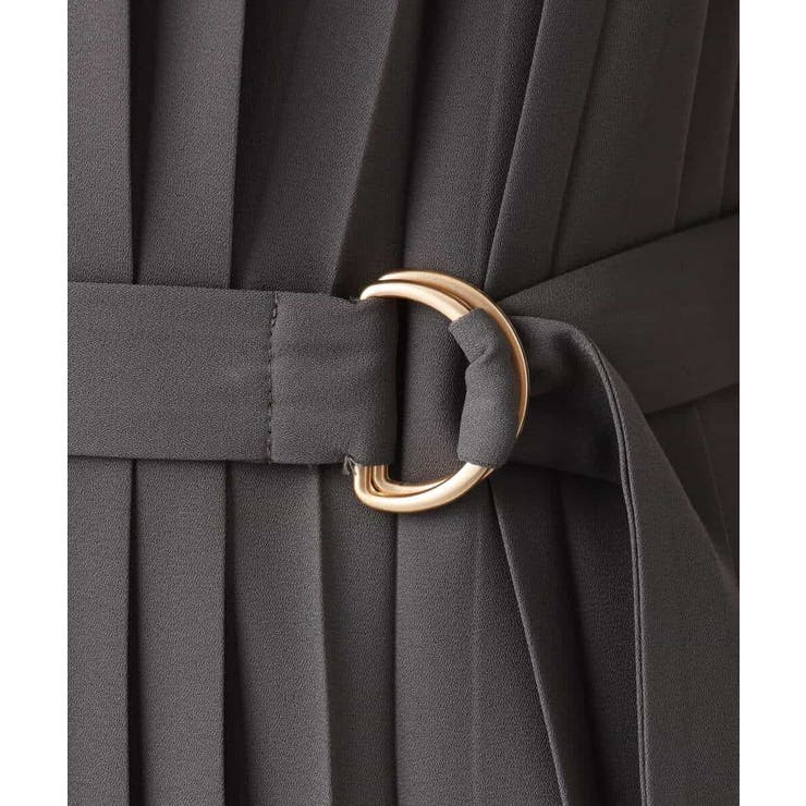 プリーツジョーゼットワンピース/洗える/WEB限定サイズあり | OFUON | 詳細画像26 