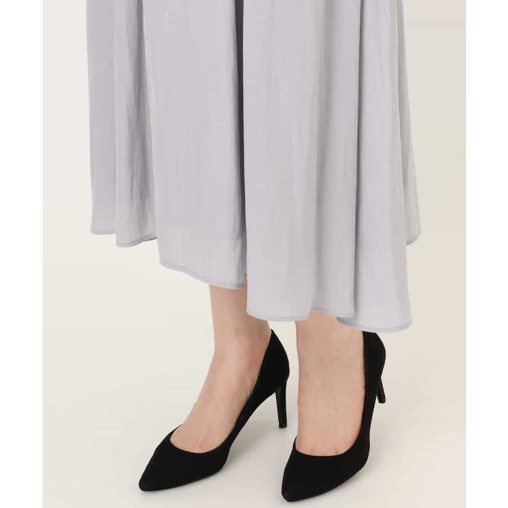 パウダーサテン ボウタイワンピース/洗える/WEB限定サイズあり | OFUON | 詳細画像26 