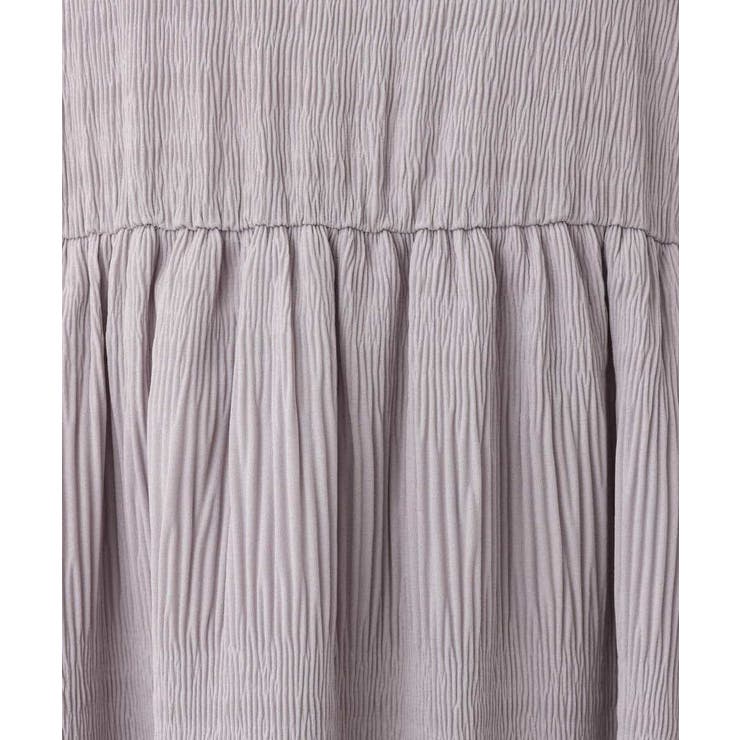 シフォンジョーゼットフリルネックプリーツワンピース/洗える | OFUON | 詳細画像40 