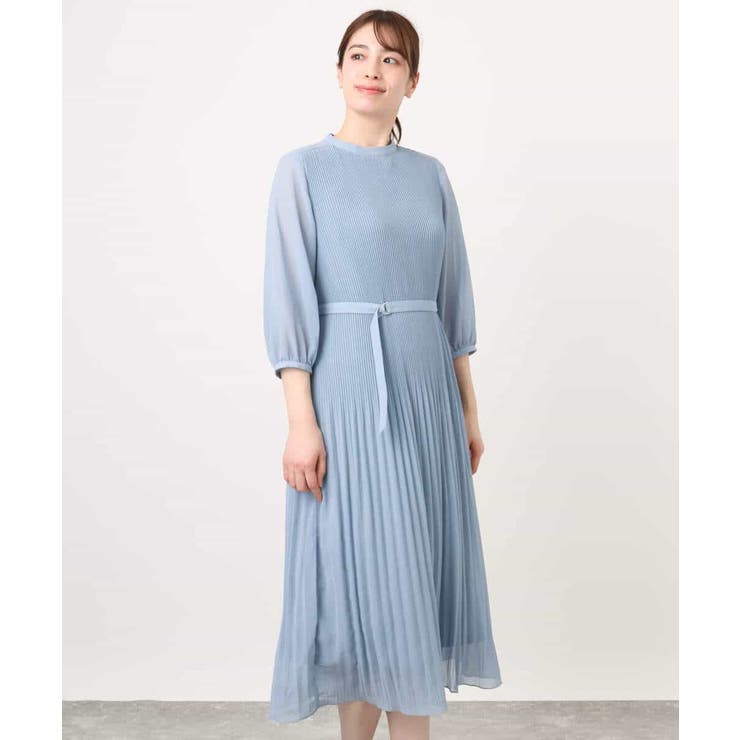 シフォンプリーツワンピース/洗える/WEB限定サイズあり | OFUON | 詳細画像13 