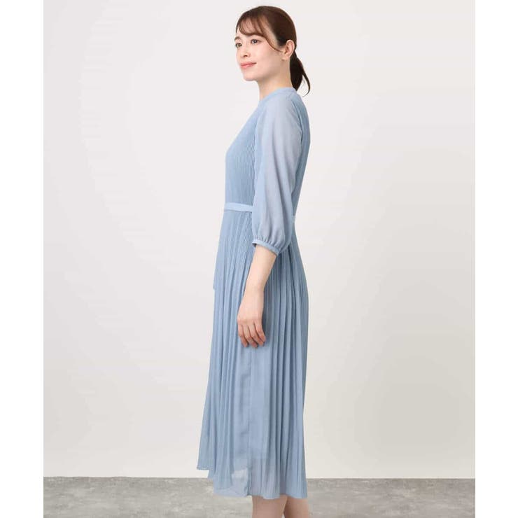 シフォンプリーツワンピース/洗える/WEB限定サイズあり | OFUON | 詳細画像14 