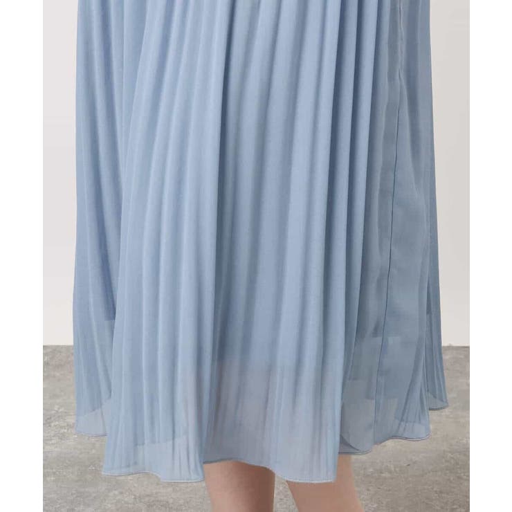 シフォンプリーツワンピース/洗える/WEB限定サイズあり | OFUON | 詳細画像19 