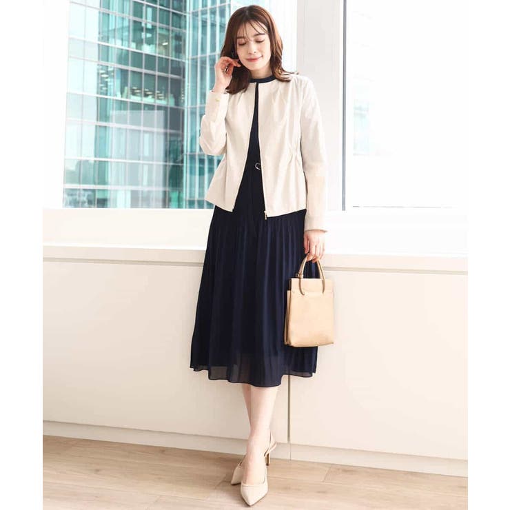 シフォンプリーツワンピース/洗える/WEB限定サイズあり | OFUON | 詳細画像30 