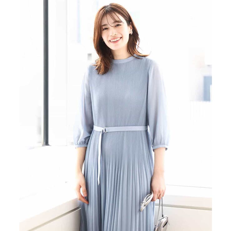 シフォンプリーツワンピース/洗える/WEB限定サイズあり | OFUON | 詳細画像33 