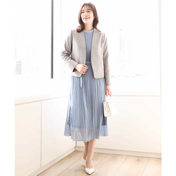 シフォンプリーツワンピース/洗える/WEB限定サイズあり | OFUON | 詳細画像7 