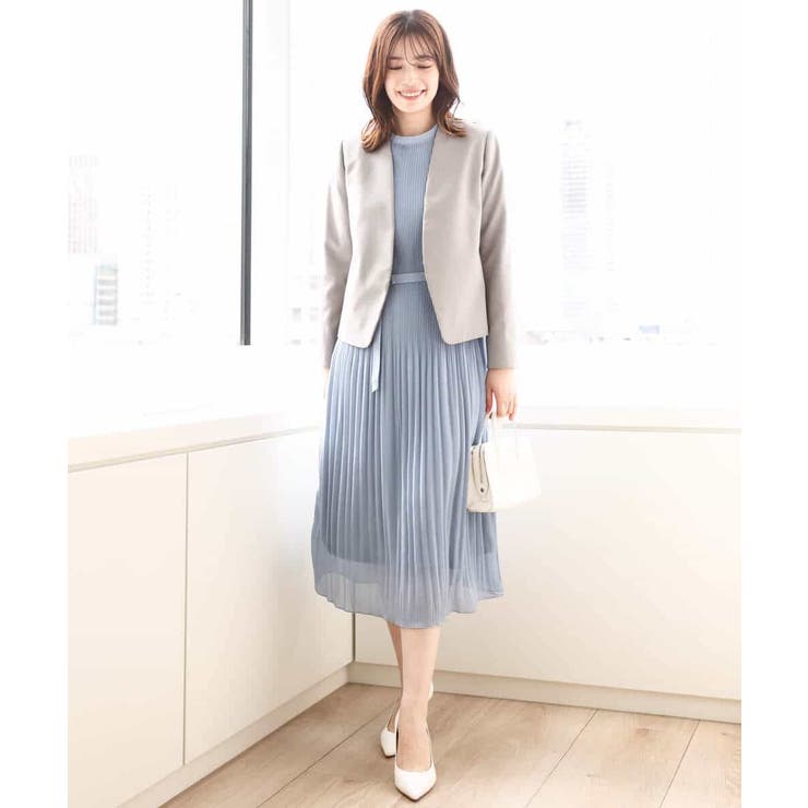 シフォンプリーツワンピース/洗える/WEB限定サイズあり | OFUON | 詳細画像8 