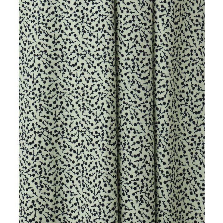 フレアスリーブ小花柄ワンピース/洗える/WEB限定サイズあり | OFUON | 詳細画像28 