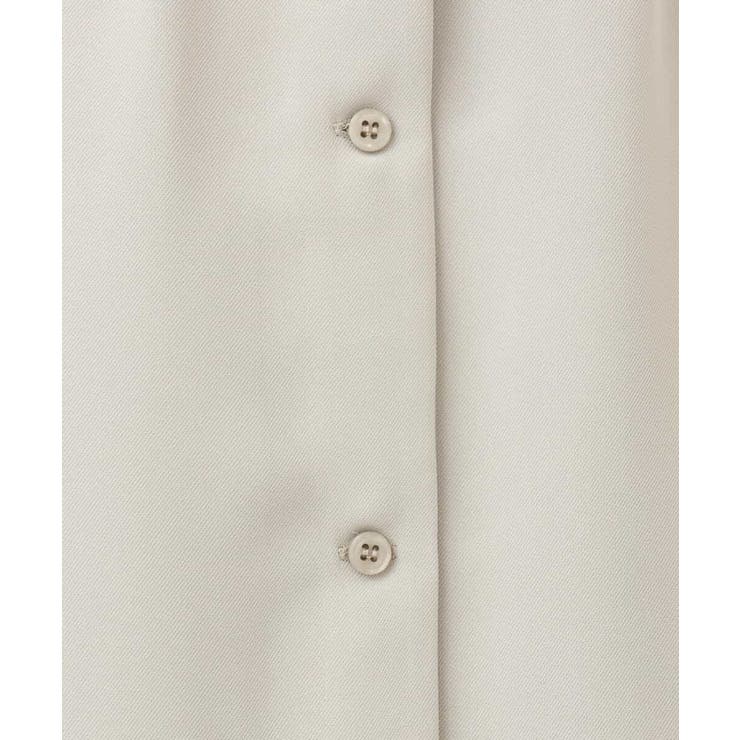 スキッパーネックシャツワンピース/洗える/WEB限定サイズあり | OFUON | 詳細画像22 