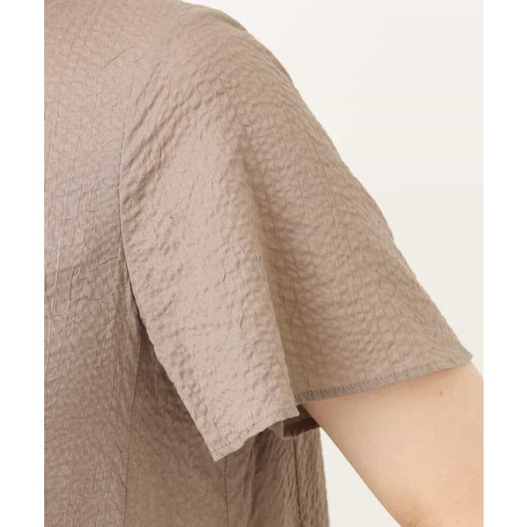 VネックAラインシルエットワンピース/洗える/WEB限定サイズあり | OFUON | 詳細画像40 