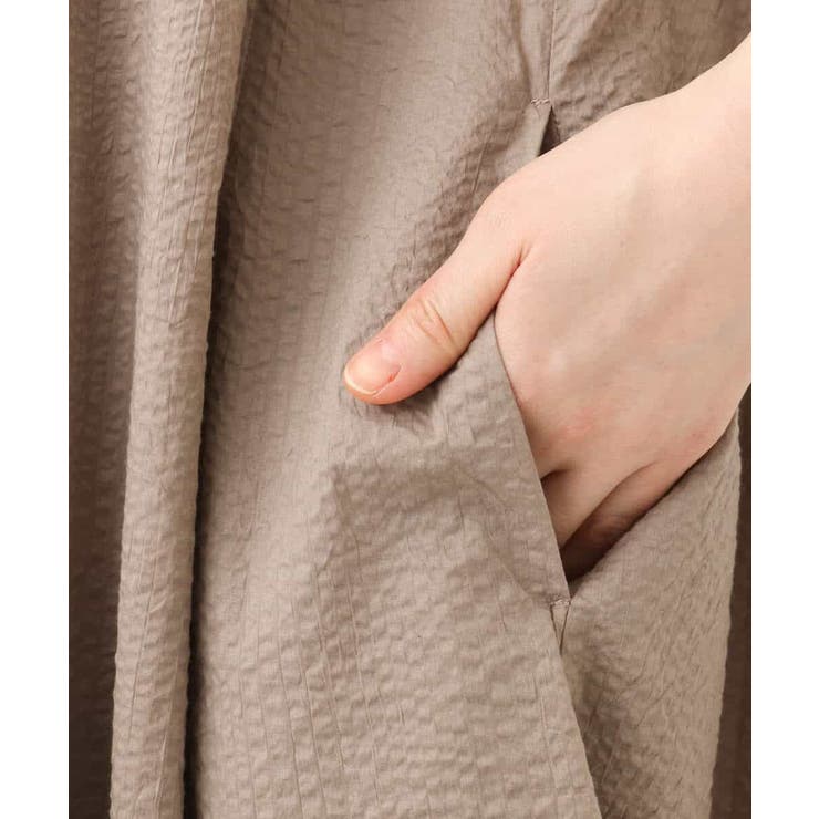 VネックAラインシルエットワンピース/洗える/WEB限定サイズあり | OFUON | 詳細画像41 