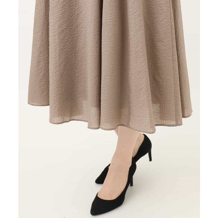 VネックAラインシルエットワンピース/洗える/WEB限定サイズあり | OFUON | 詳細画像42 