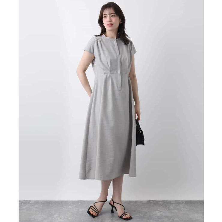 ウエストタックワンピース/洗える/WEB限定 | OFUON | 詳細画像10 