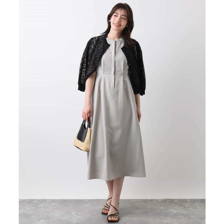 ウエストタックワンピース/洗える/WEB限定 | OFUON | 詳細画像11 