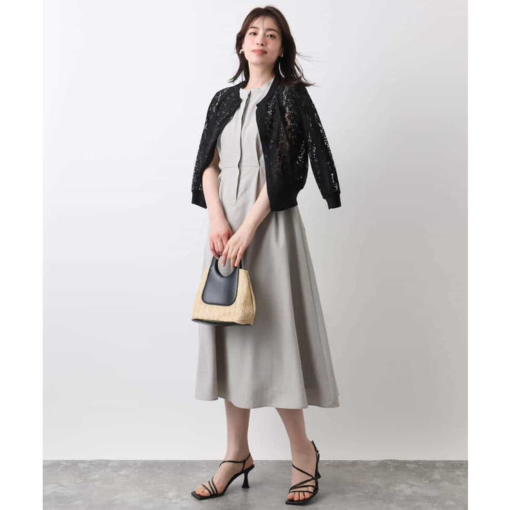 ウエストタックワンピース/洗える/WEB限定 | OFUON | 詳細画像13 