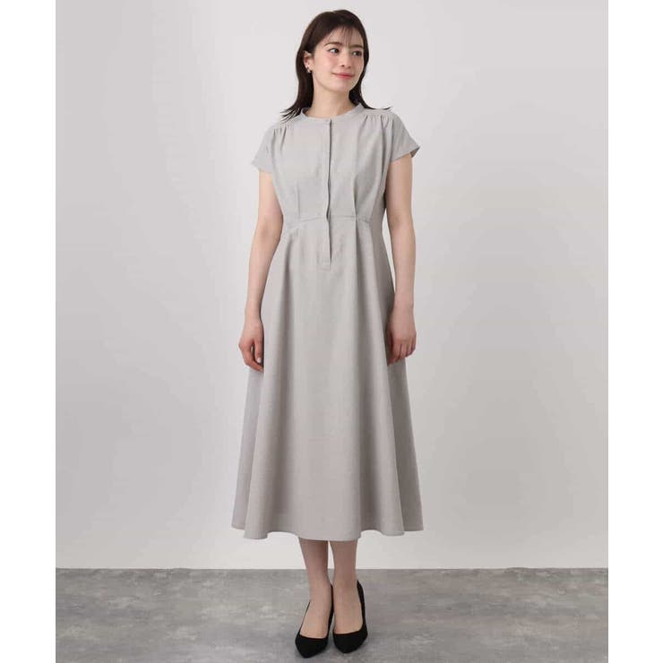 ウエストタックワンピース/洗える/WEB限定 | OFUON | 詳細画像15 