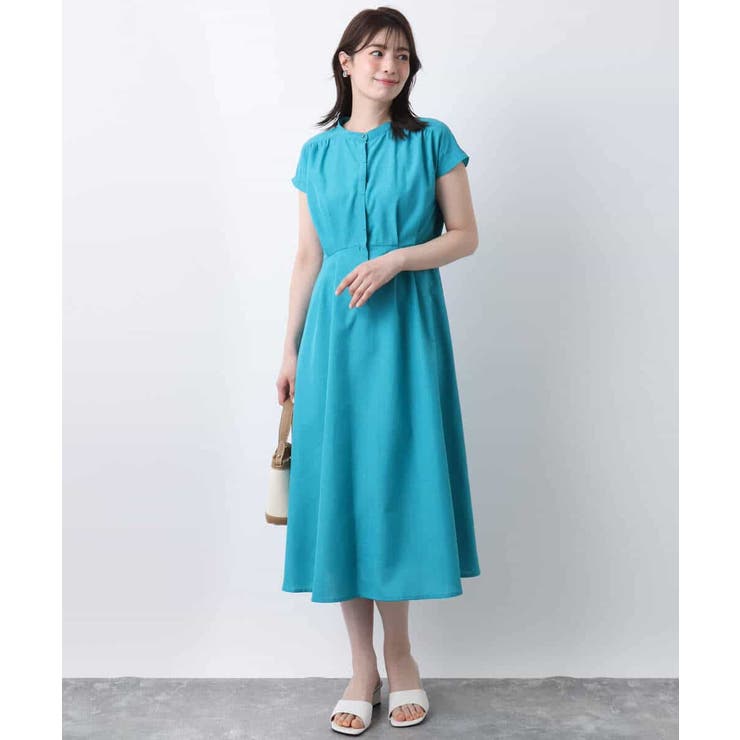 ウエストタックワンピース/洗える/WEB限定 | OFUON | 詳細画像2 