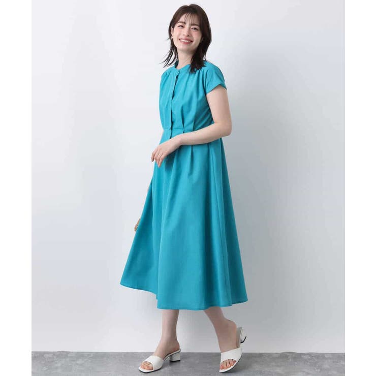 ウエストタックワンピース/洗える/WEB限定 | OFUON | 詳細画像4 