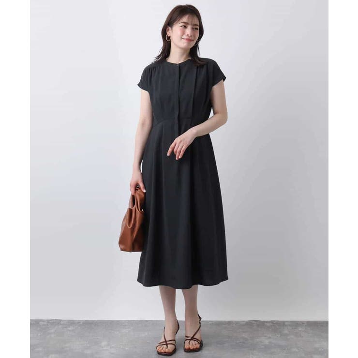 ウエストタックワンピース/洗える/WEB限定 | OFUON | 詳細画像5 