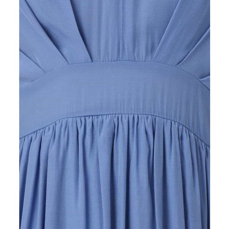 ウエスト切り替えキーネックワンピース/洗える/WEB限定 | OFUON | 詳細画像24 