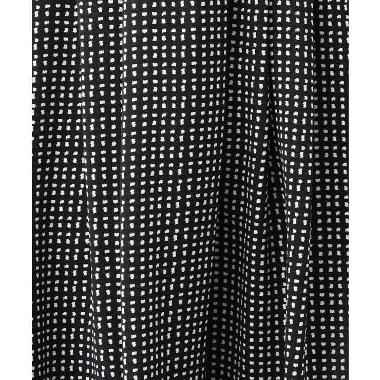 変形ドット柄ワンピース/洗える | OFUON | 詳細画像27 