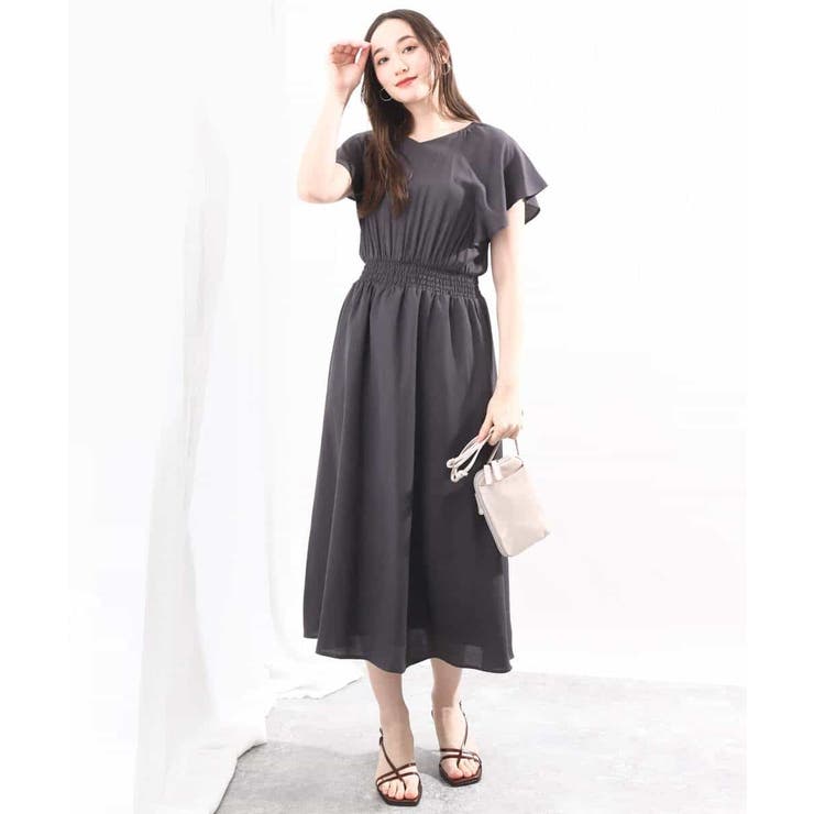 フレアスリーブワンピース/WEB限定/洗える | OFUON | 詳細画像14 