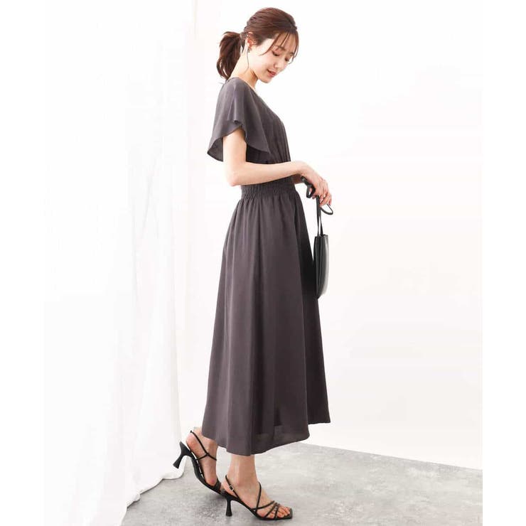 フレアスリーブワンピース/WEB限定/洗える | OFUON | 詳細画像16 