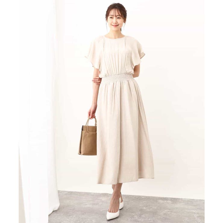 フレアスリーブワンピース/WEB限定/洗える | OFUON | 詳細画像17 