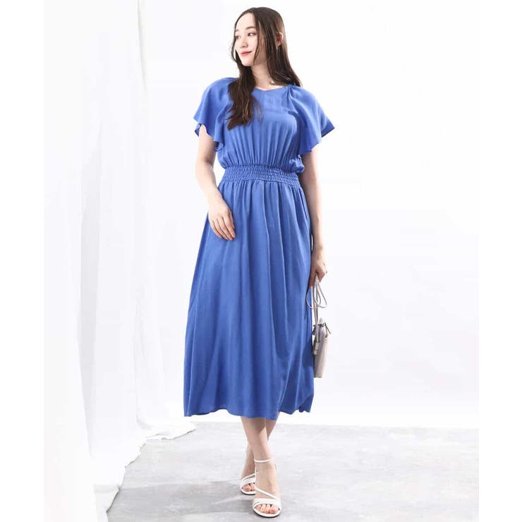 フレアスリーブワンピース/WEB限定/洗える | OFUON | 詳細画像2 