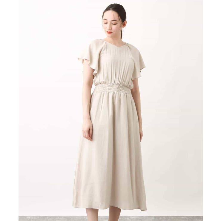 フレアスリーブワンピース/WEB限定/洗える | OFUON | 詳細画像28 