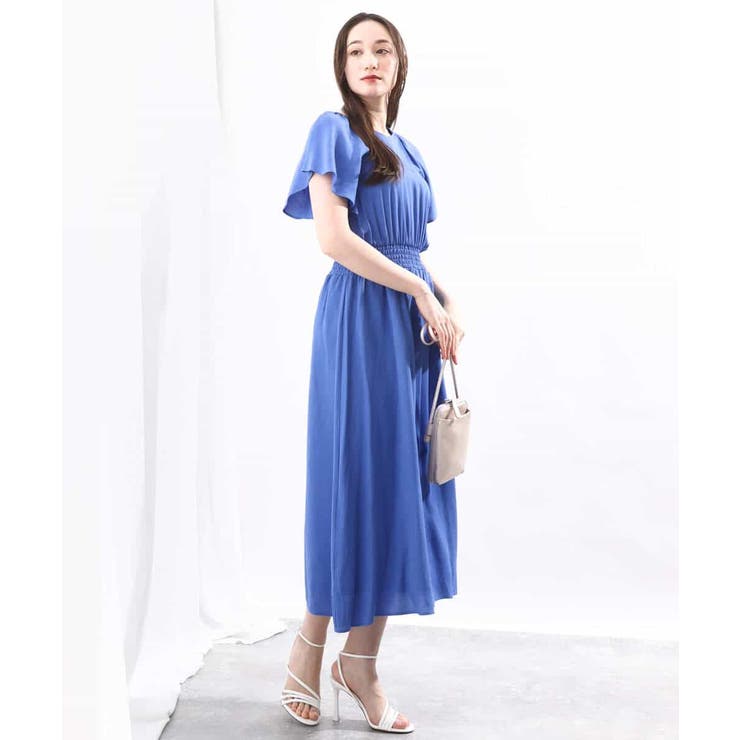 フレアスリーブワンピース/WEB限定/洗える | OFUON | 詳細画像5 