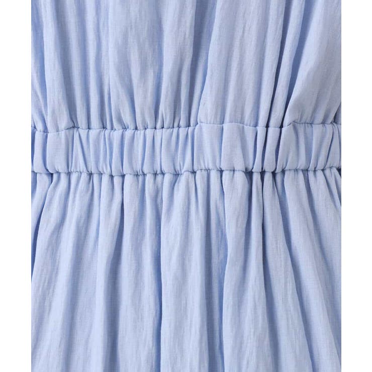 衿付きウエスト切り替えワンピース/洗える/WEB限定 | OFUON | 詳細画像16 