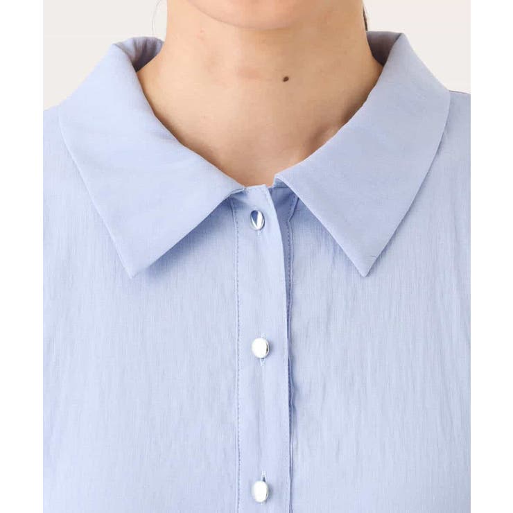 衿付きウエスト切り替えワンピース/洗える/WEB限定 | OFUON | 詳細画像17 