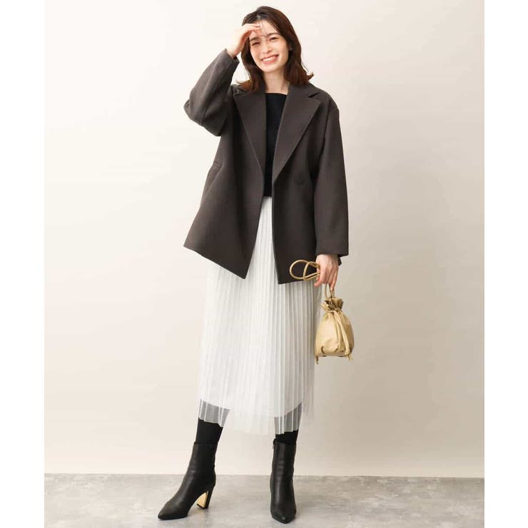 ベーシックボートネックニット/洗える/WEB限定サイズあり | OFUON | 詳細画像28 