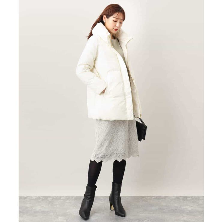 ベーシックボートネックニット/洗える/WEB限定サイズあり | OFUON | 詳細画像50 