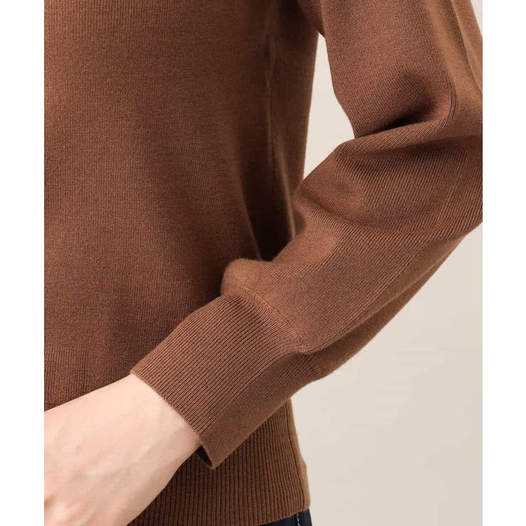 ベーシックボートネックニット/洗える/WEB限定サイズあり | OFUON | 詳細画像69 