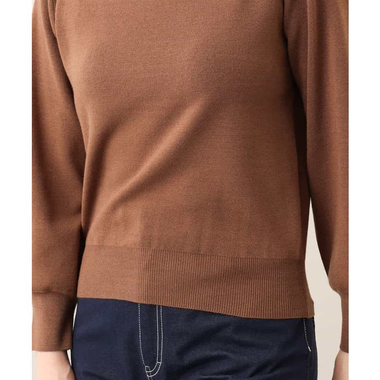 ベーシックボートネックニット/洗える/WEB限定サイズあり | OFUON | 詳細画像70 