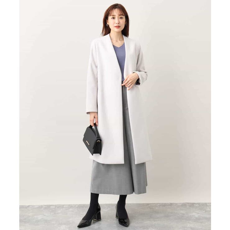 ベーシックVネックニット/洗える/WEB限定サイズあり | OFUON | 詳細画像29 