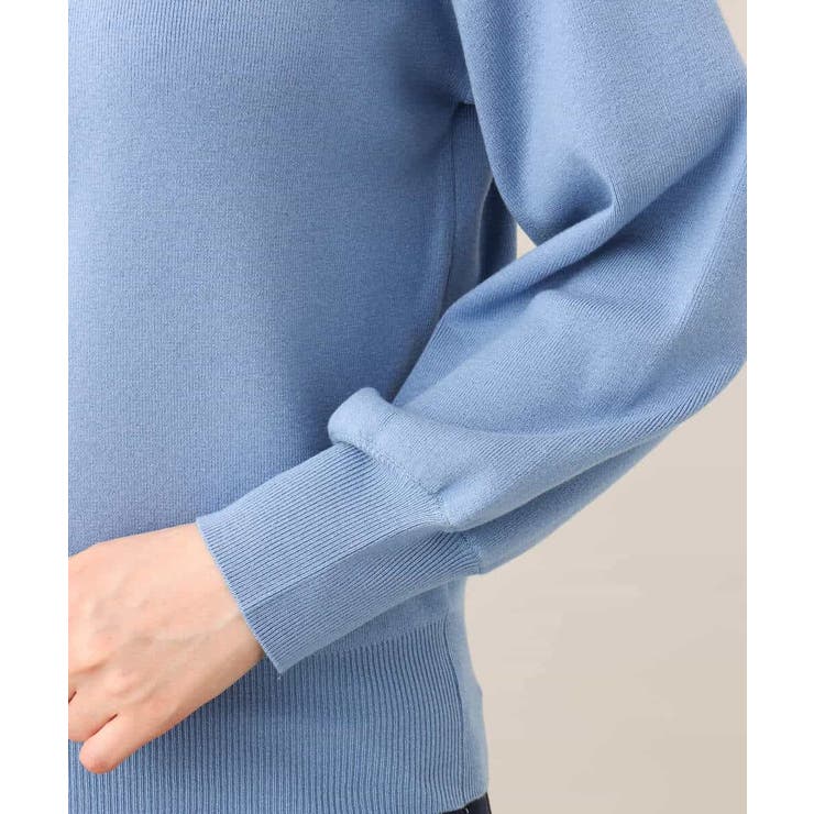 ベーシックVネックニット/洗える/WEB限定サイズあり | OFUON | 詳細画像50 