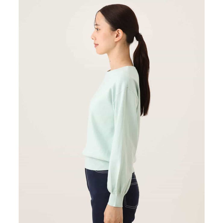 ボリューム袖ベーシックニット/洗える/WEB限定サイズあり | OFUON | 詳細画像33 