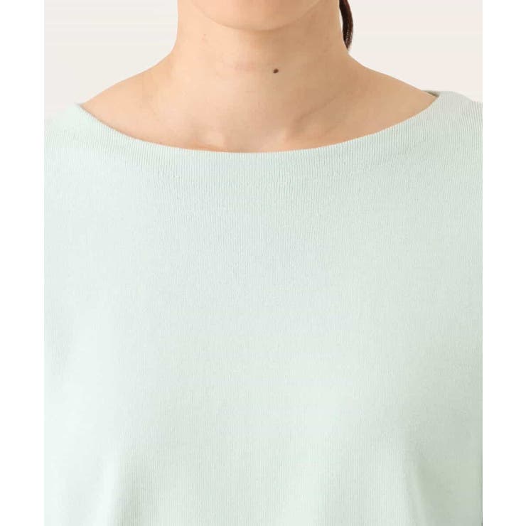 ボリューム袖ベーシックニット/洗える/WEB限定サイズあり | OFUON | 詳細画像35 