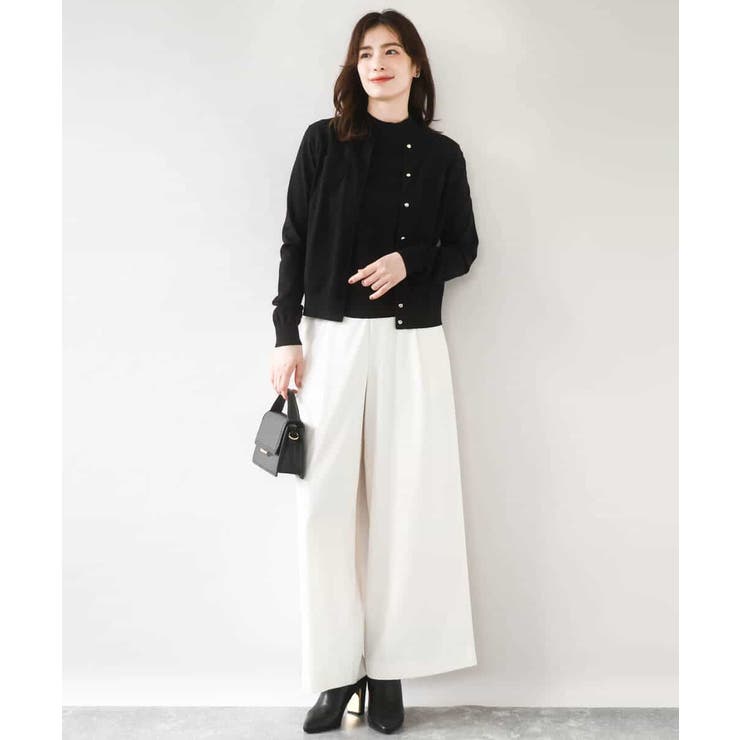 カラーニットアンサンブル/洗える/WEB限定サイズあり | OFUON | 詳細画像17 