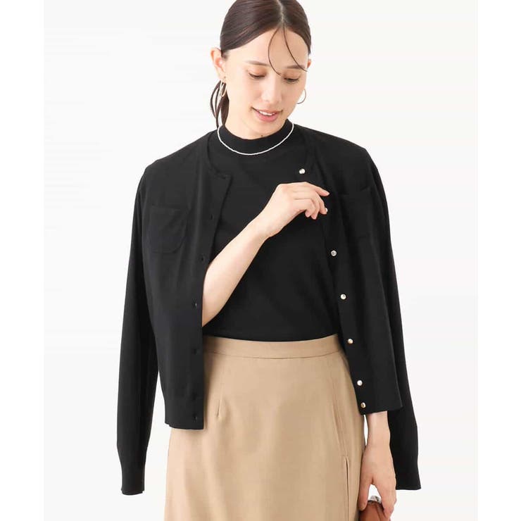 カラーニットアンサンブル/洗える/WEB限定サイズあり | OFUON | 詳細画像2 