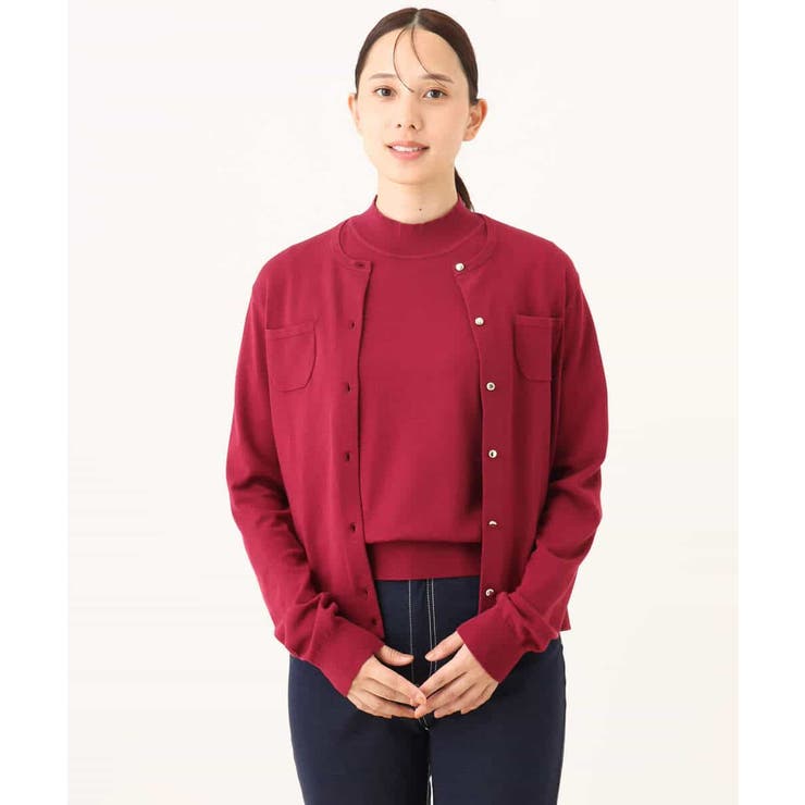 カラーニットアンサンブル/洗える/WEB限定サイズあり | OFUON | 詳細画像20 