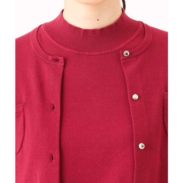 カラーニットアンサンブル/洗える/WEB限定サイズあり | OFUON | 詳細画像23 