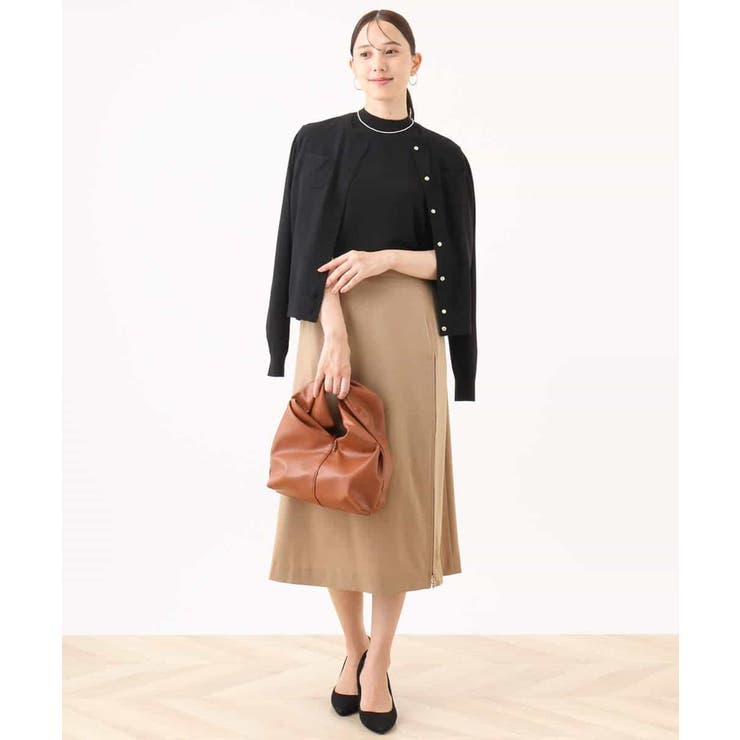 カラーニットアンサンブル/洗える/WEB限定サイズあり | OFUON | 詳細画像3 