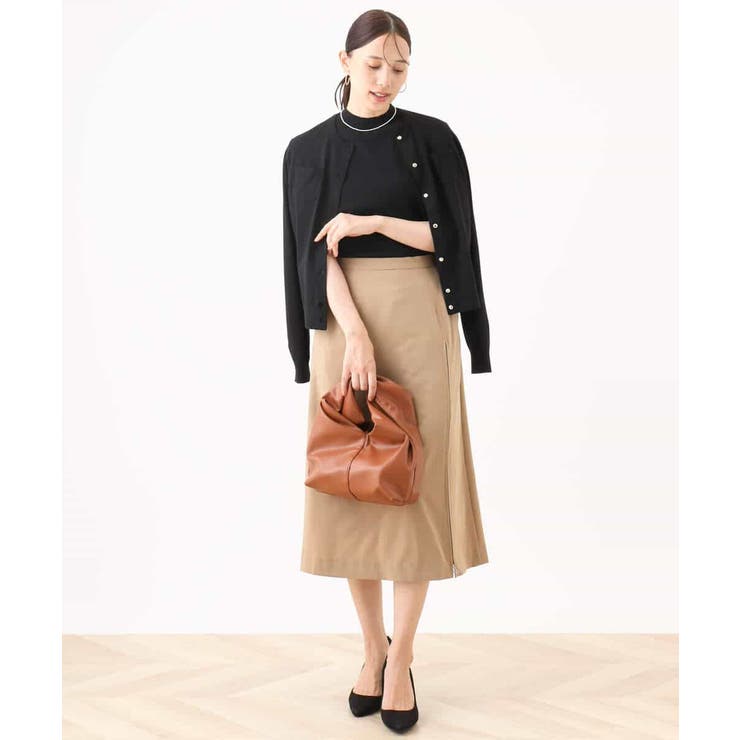 カラーニットアンサンブル/洗える/WEB限定サイズあり | OFUON | 詳細画像4 