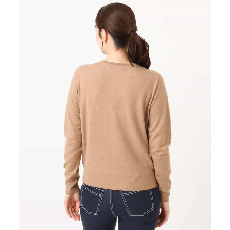 ドット柄コンパクトニットプルオーバー/洗える/WEB限定サイズあり | OFUON | 詳細画像29 