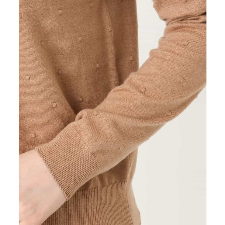 ドット柄コンパクトニットプルオーバー/洗える/WEB限定サイズあり | OFUON | 詳細画像31 